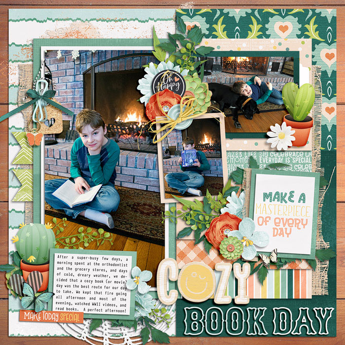 Cozy Book Day