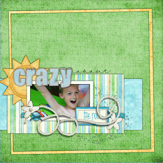 Crazy about the pool
