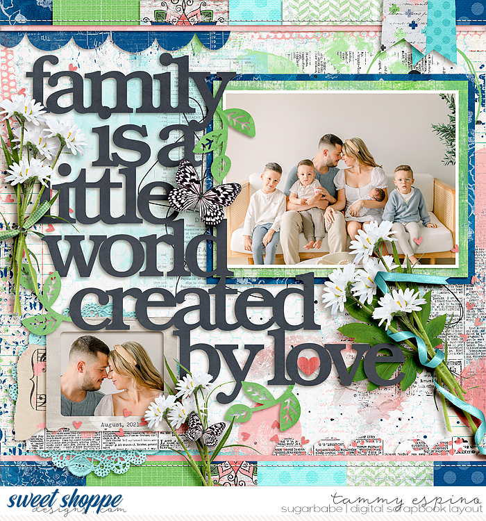 created by love