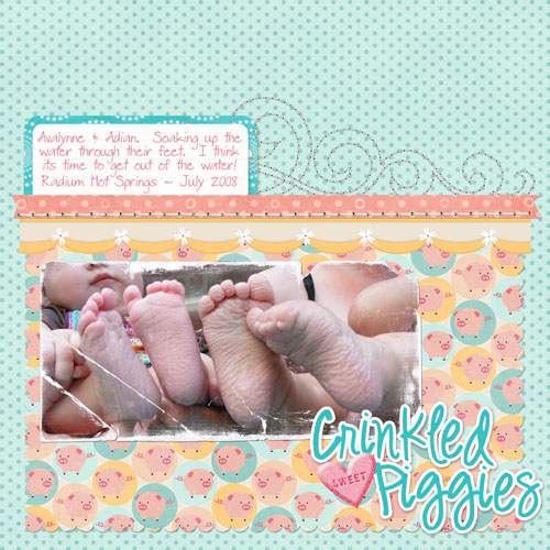 Crinkled Piggies