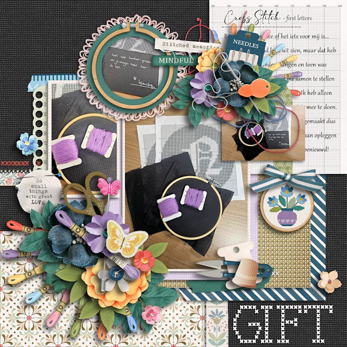 Cross stitch gift