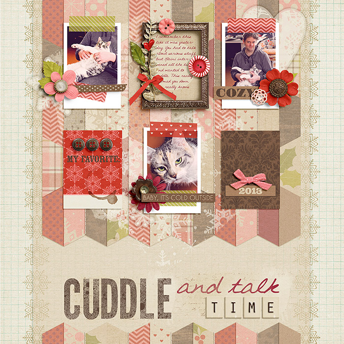 cuddle and talk time