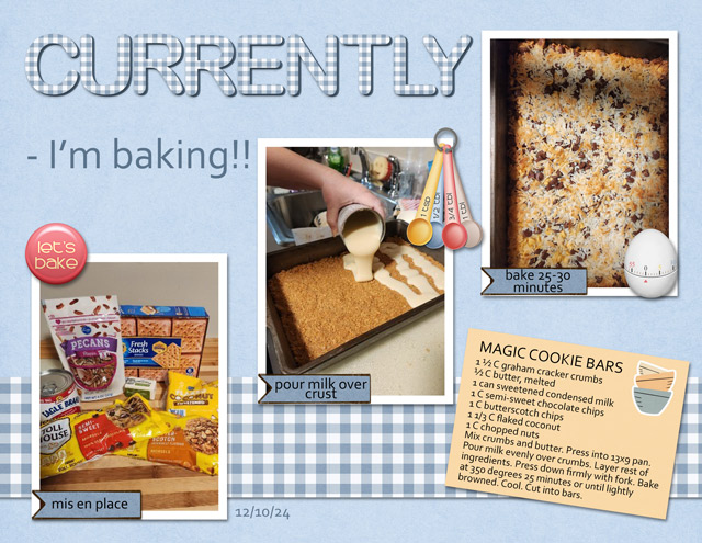 Currently - I'm Baking