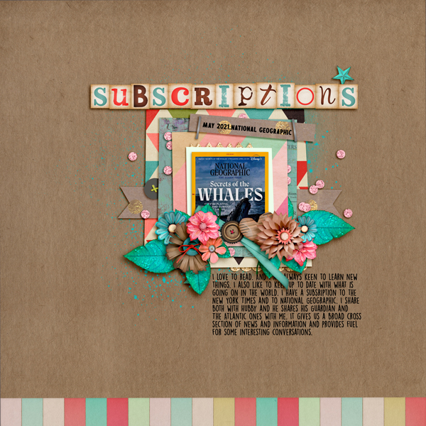 Currently: May 2021 - Subscriptions