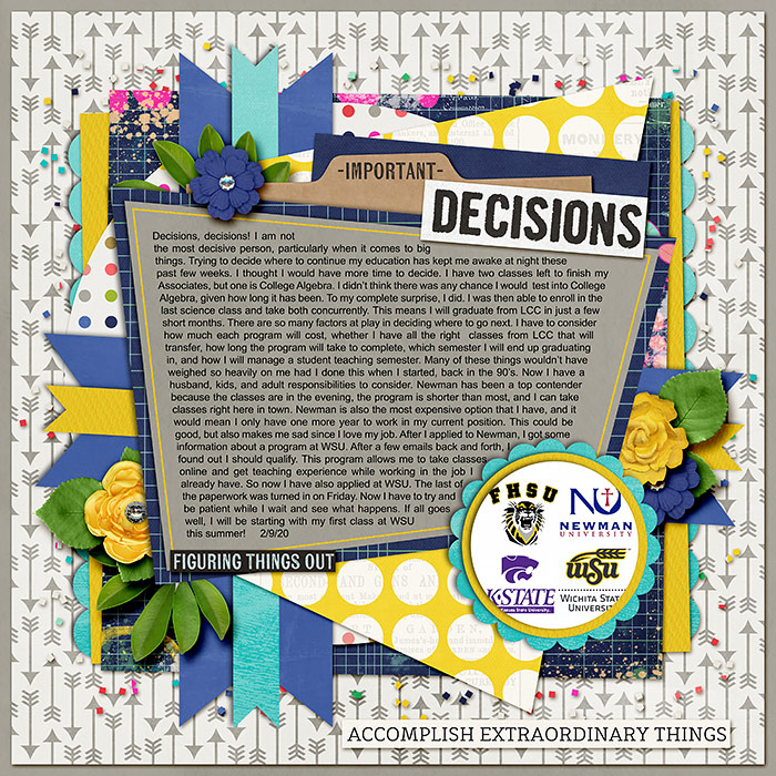 Currently: Obsessing - decisions