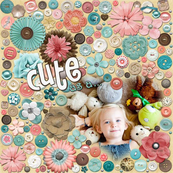 Cute as a button