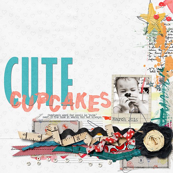 Cute Cupcakes #13 Elements Challenge: Ribbons