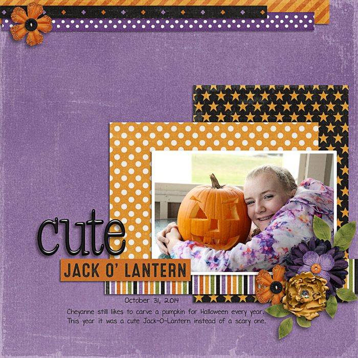 Cute Jack-O-Lantern - B1 Challenge