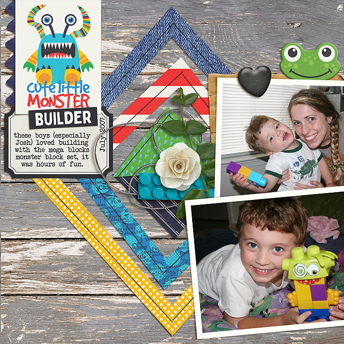 cute monster builder