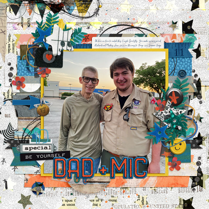 Dad and Mic June 2021