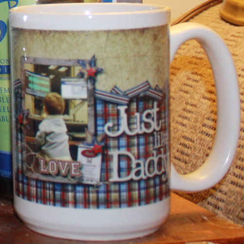 Daddy's coffee mug