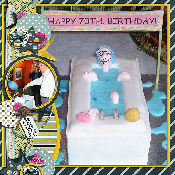DAD's birthday cake 2005