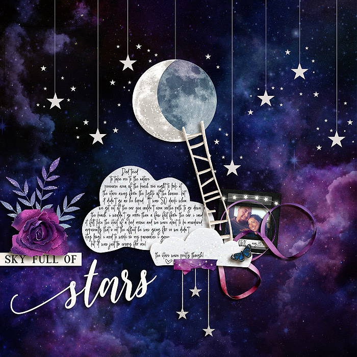 dark night, bright stars