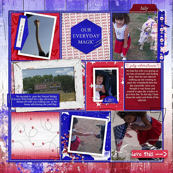 Day 7 Red White Blue