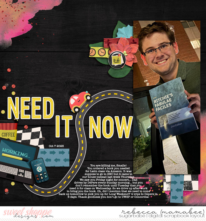 Dec 16 - need is now