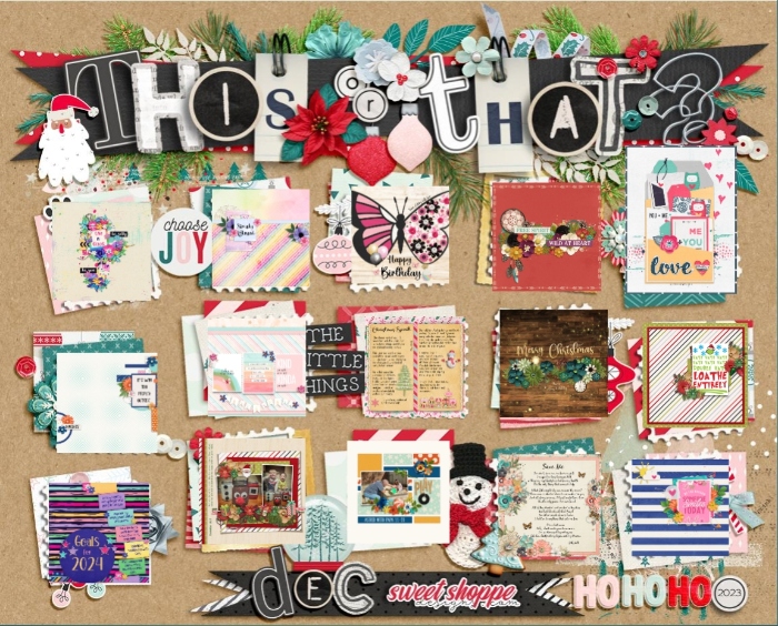 Dec '23 completed card