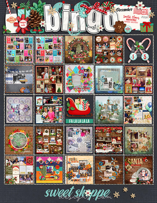 December 2018 Bingo