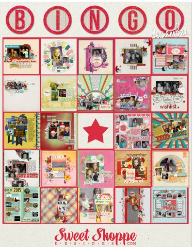 December Bingo Challenge