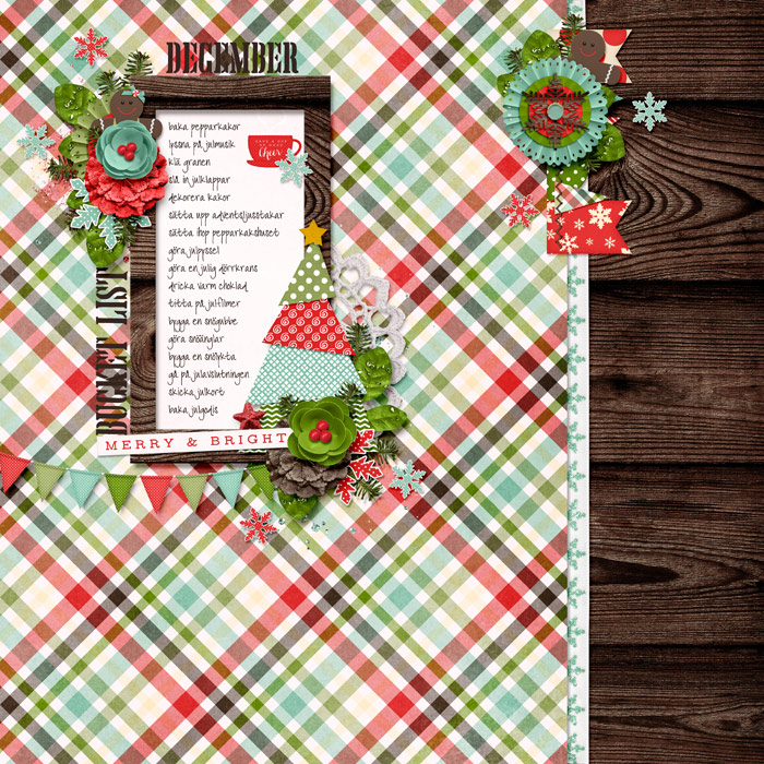 December bucket list