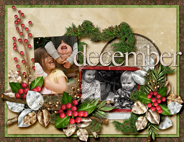December Calendar Topper