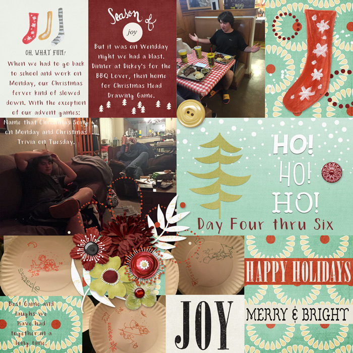 December Daily Four thru Six