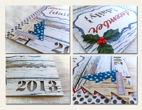 December daily front cover - close ups
