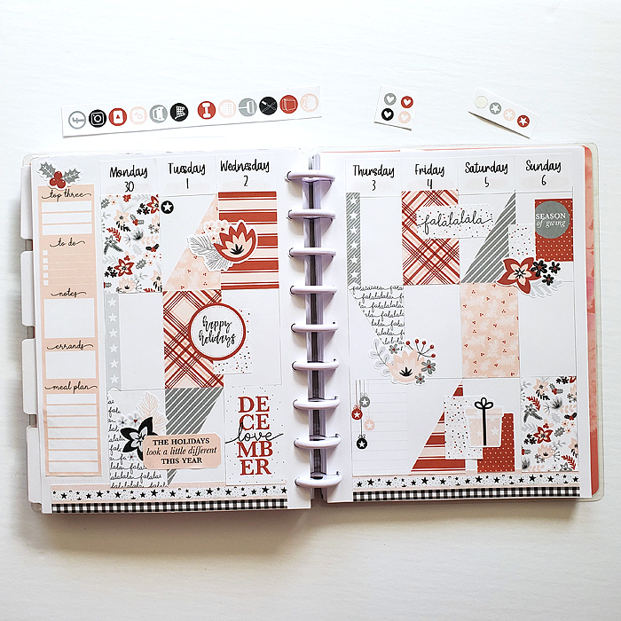 December Planner Spread