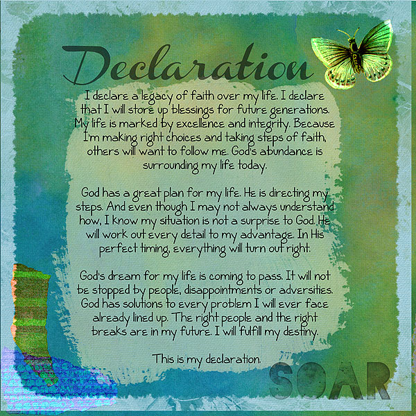 Declaration