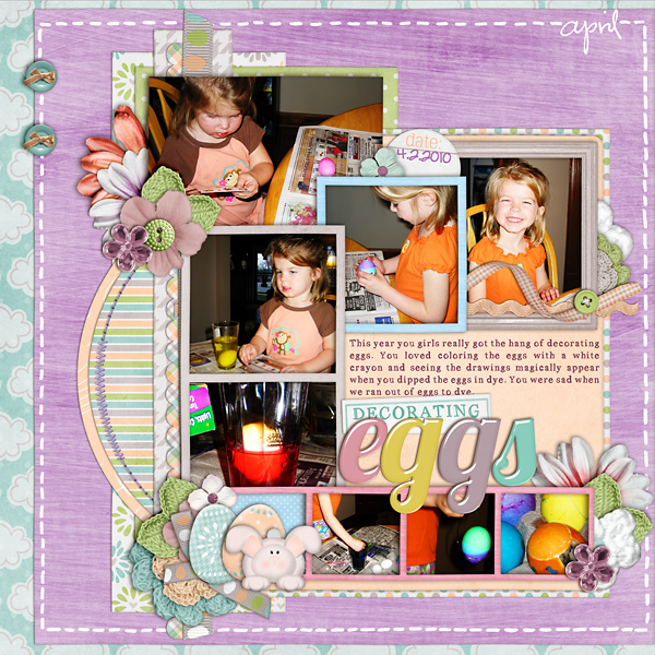 Decorating Eggs - 2010