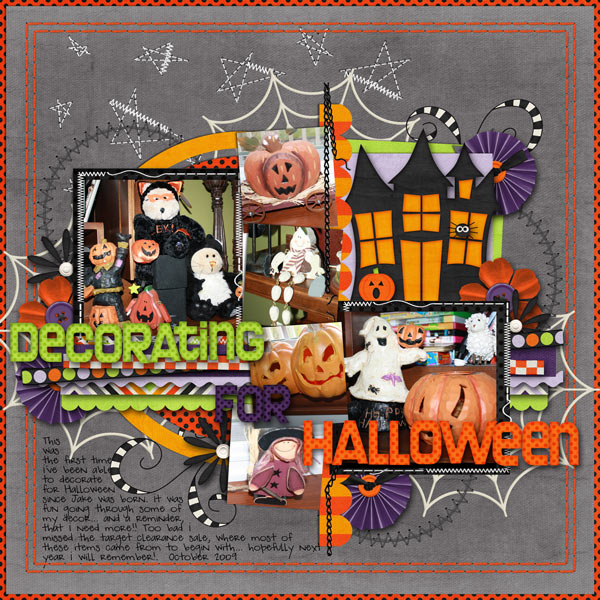 decorating for Halloween