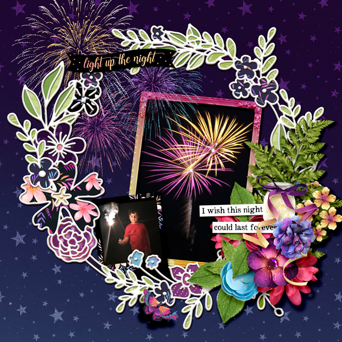 Digicut Flower Wreath