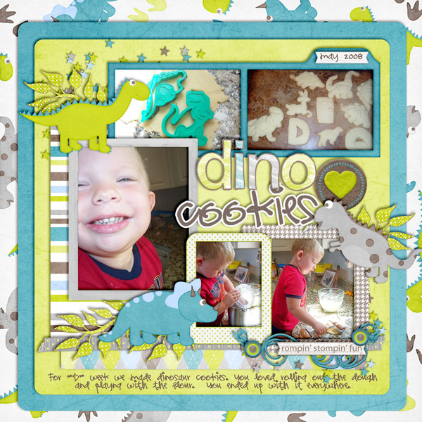 Dino Cookies