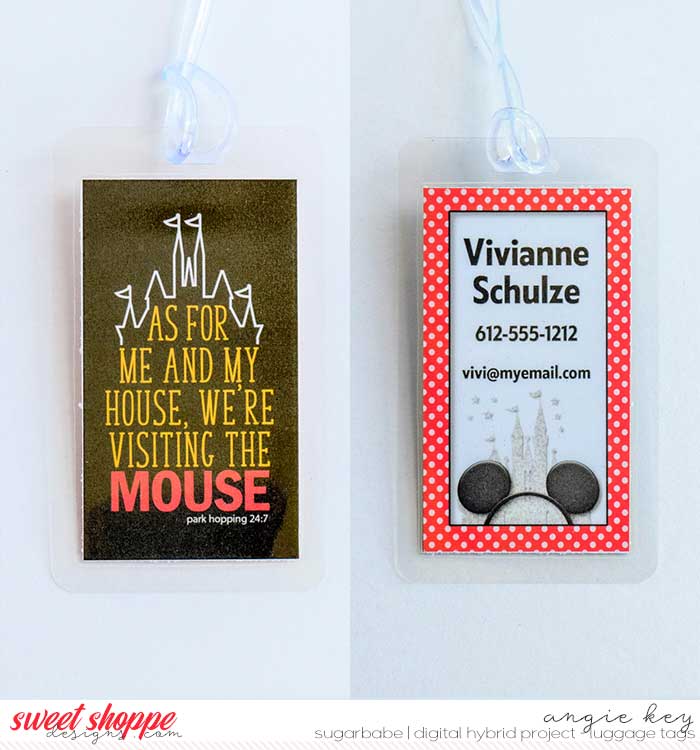 Disney Luggage tag