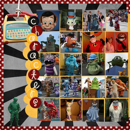 Disney:  What a Bunch of Characters