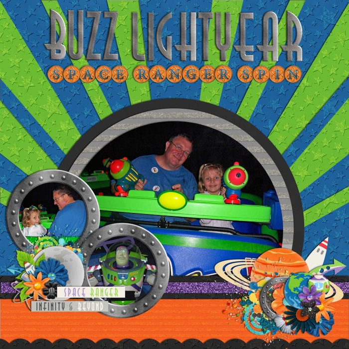 Disney World - Buzz Lightyear Space Ranger Spin