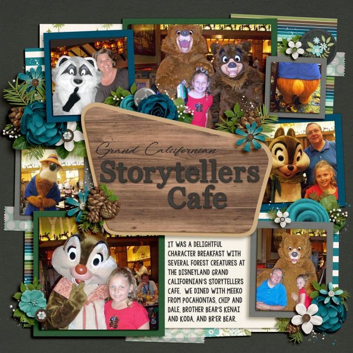 Disneyland - Storytellers Cafe