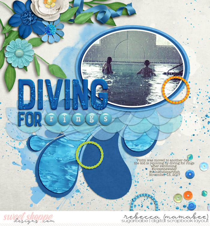 Diving for rings