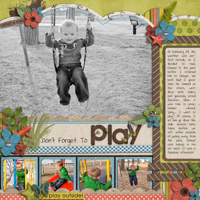 Don't Forget to Play