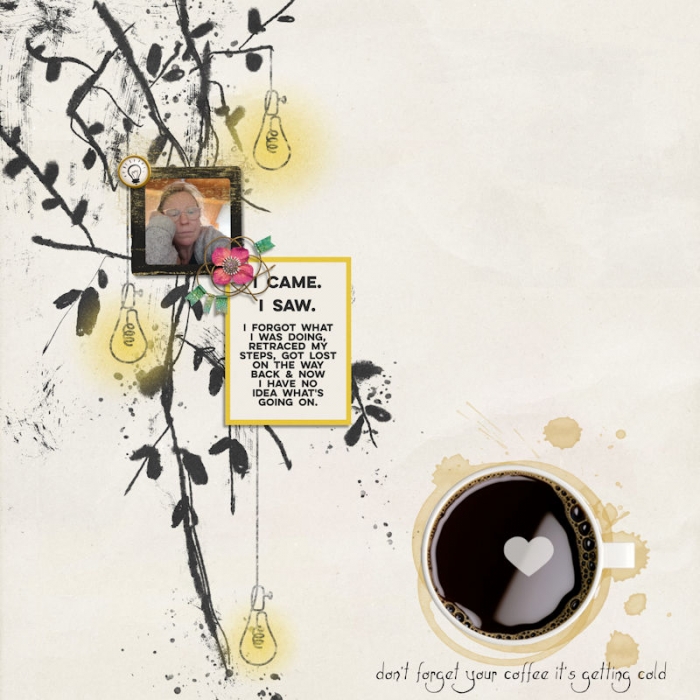 Don't forgot your coffee