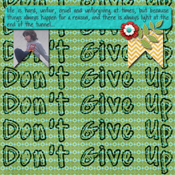 Don't Give Up