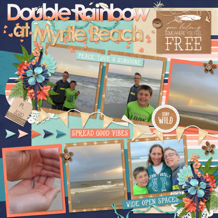 Double Rainbow at Myrtle Beach