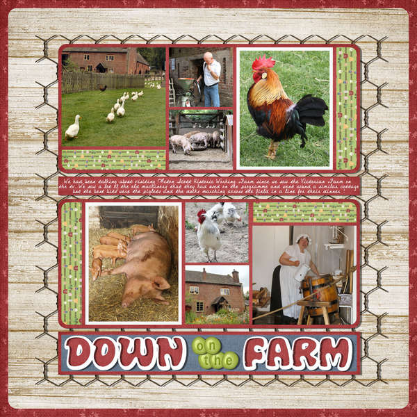 down on the farm