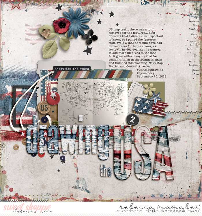 Drawing the USA