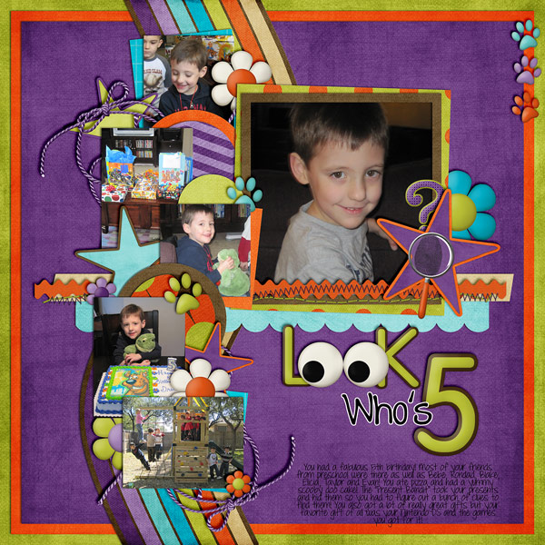 Drew 5th Birthday