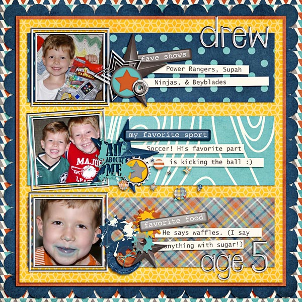 Drew, age 5