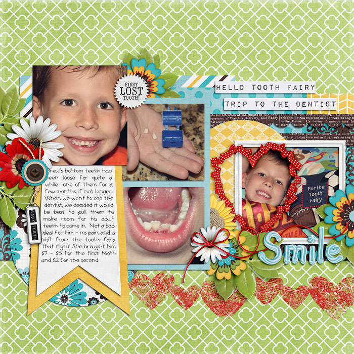 Drew's teeth