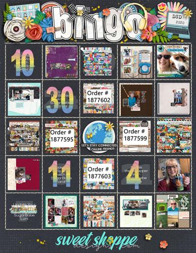 DSD Bingo Card