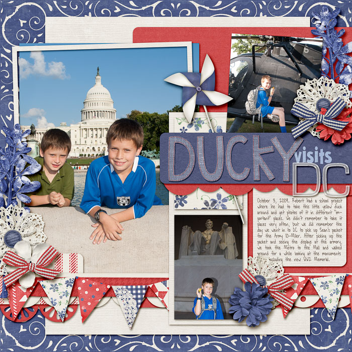 Ducky visits DC