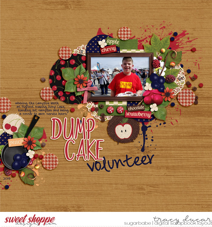 Dump Cake Volunteer