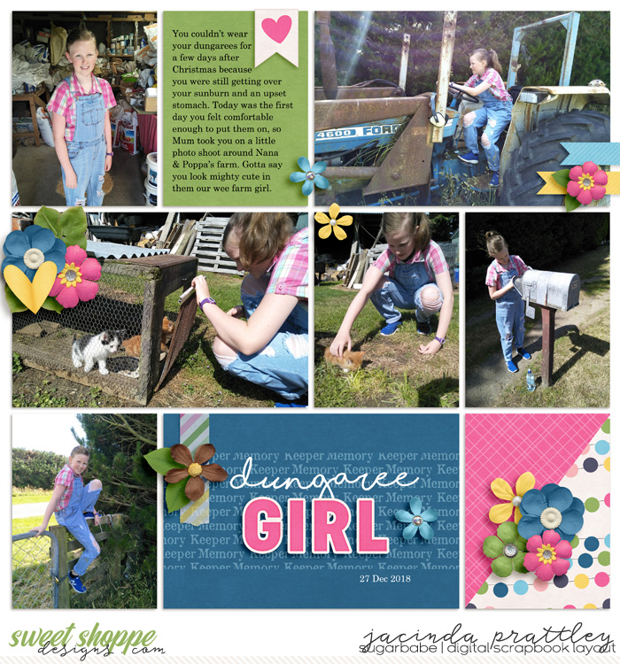 Dungaree Girl